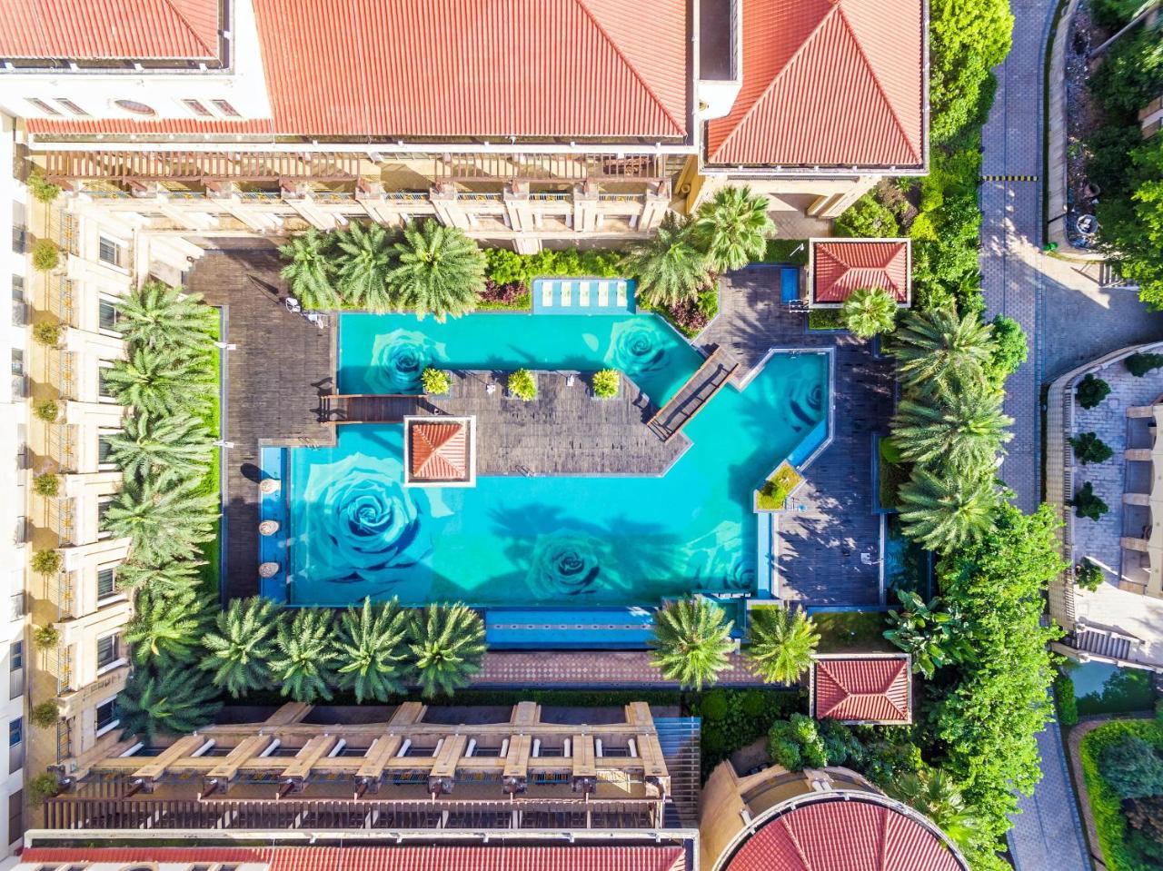 Howard Johnson Riverfront Plaza Fuzhou Fuzhou  Exterior foto